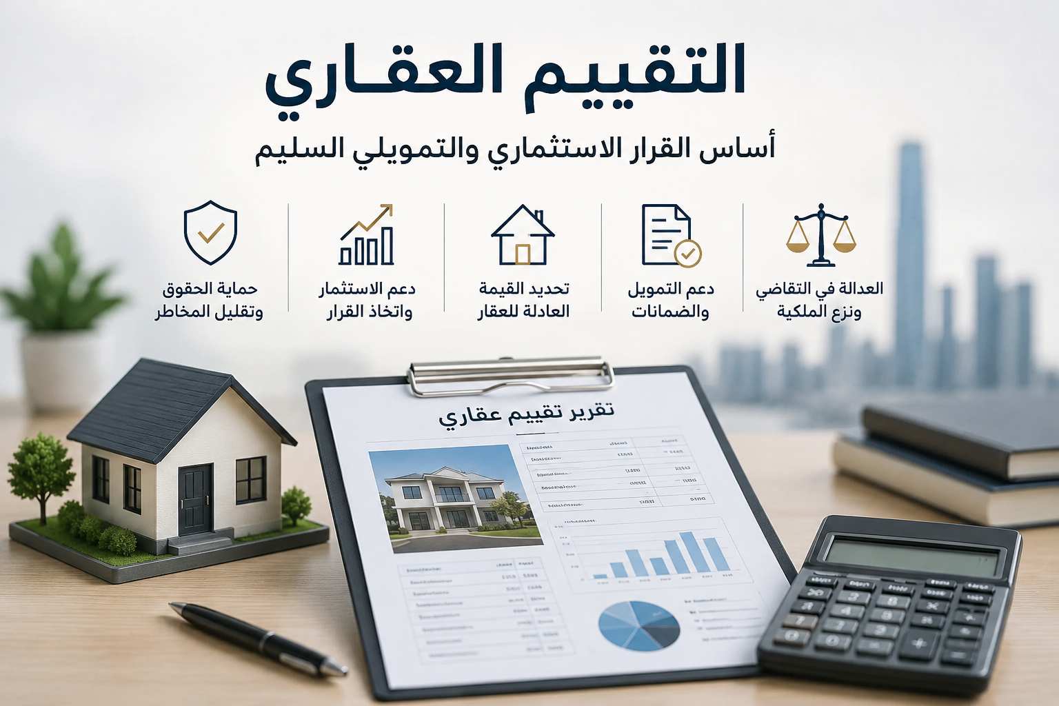 التقييم العقاري… حجر الأساس في اتخاذ القرار العقاري الصحيح