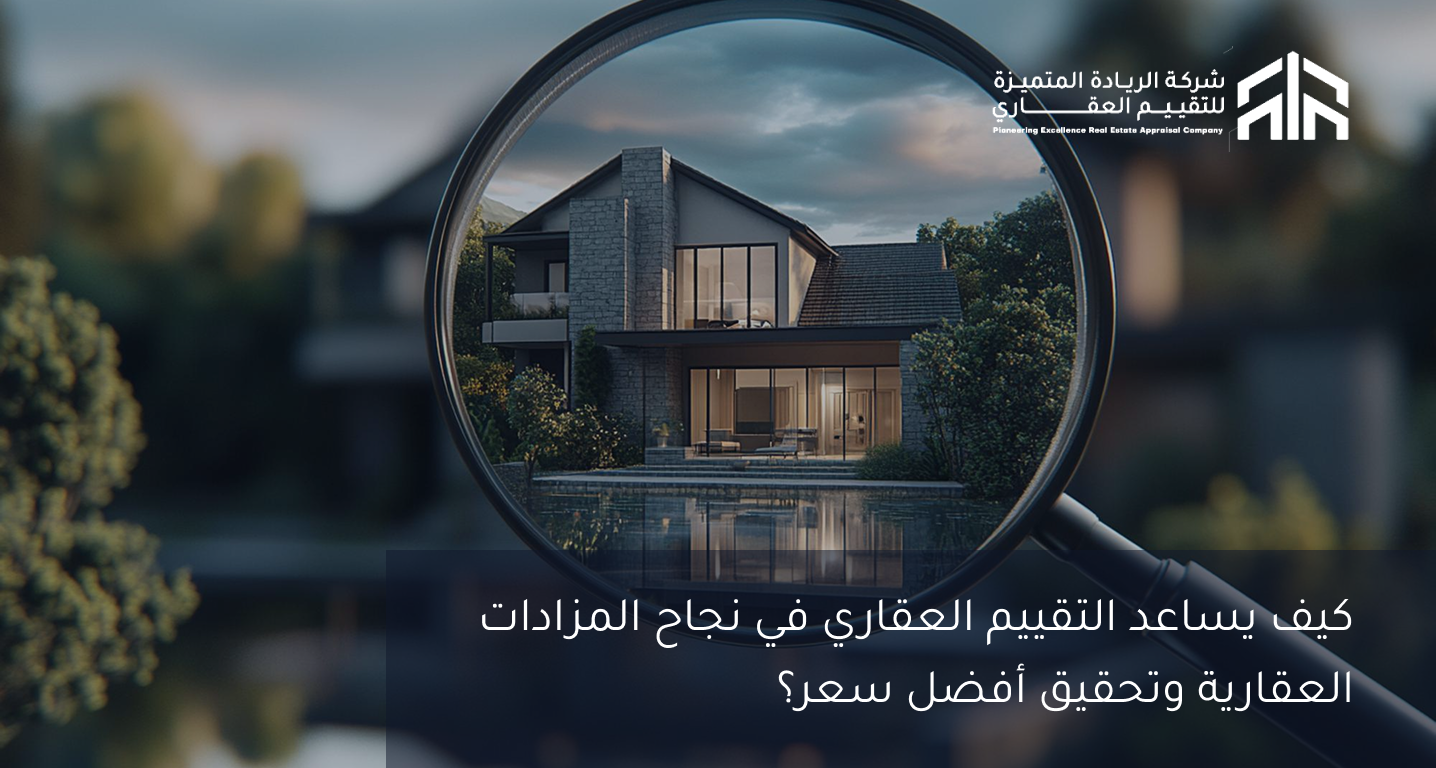 كيف يساعد التقييم العقاري في نجاح المزادات العقارية وتحقيق أفضل سعر؟